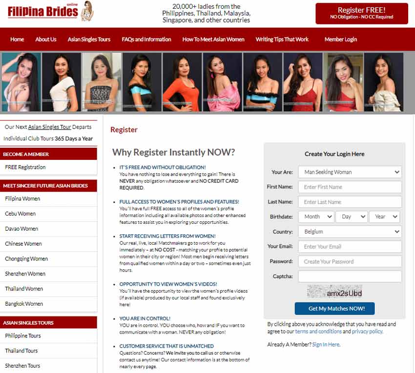 Join Filipina Brides for FREE