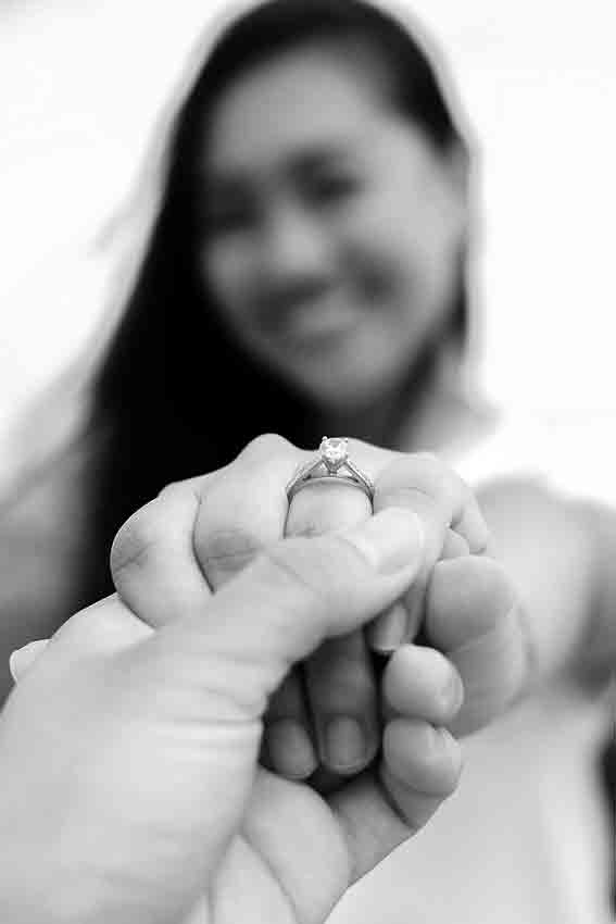 Asian woman found love abroad.